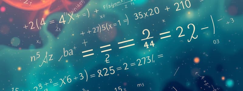 Clase de Álgebra: Exponentes Negativos y Fraccionarios