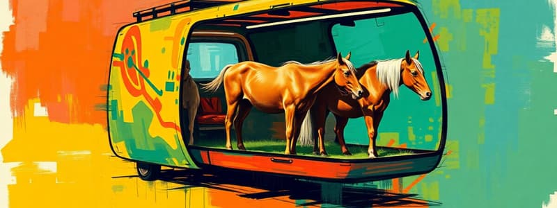 Diseño del transporte de animales