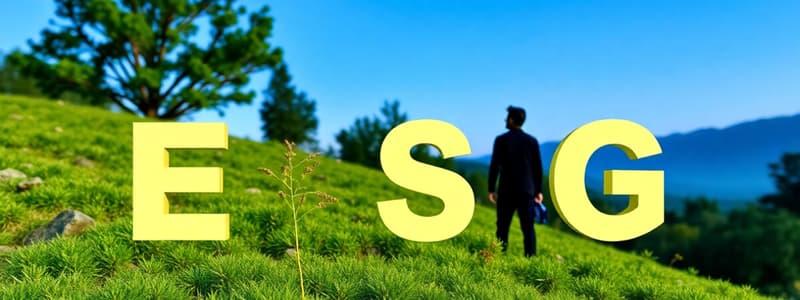 Understanding ESG Integration