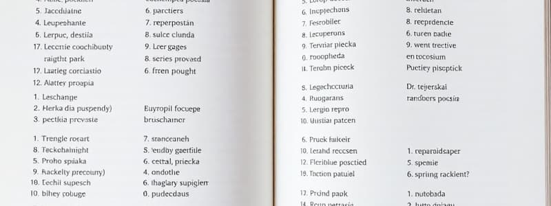 Russian-English Vocabulary Quiz