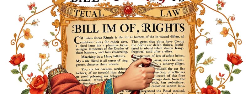 Bill of Rights Overview