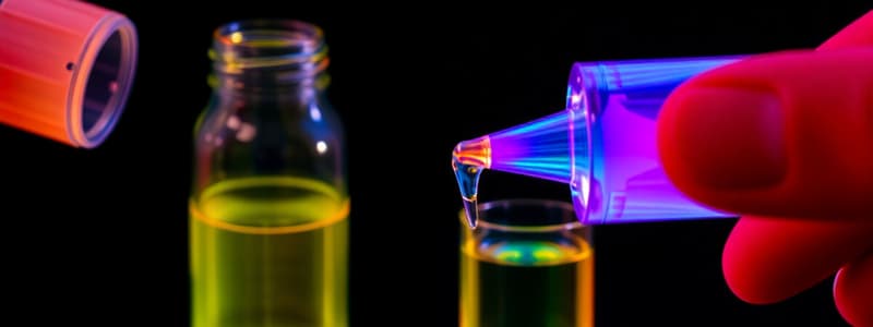 Instrumental Analysis: UV-Visible Spectroscopy