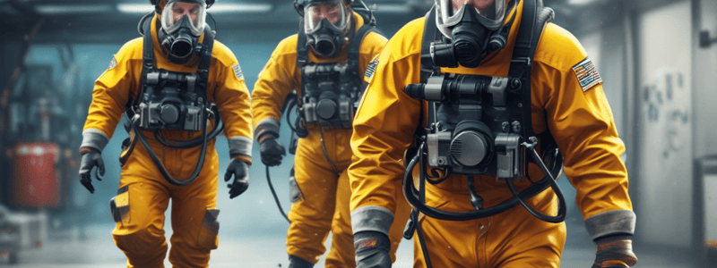 509 PPE Removal Sequence and SCBA Procedures Quiz