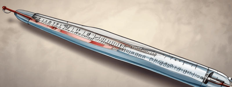 Understanding Thermometers