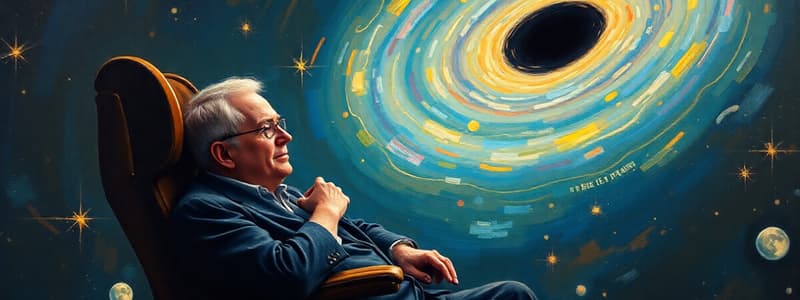 Stephen Hawking and Black Holes