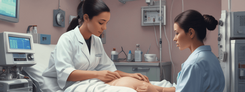 Labor Induction and Amnioinfusion Quiz