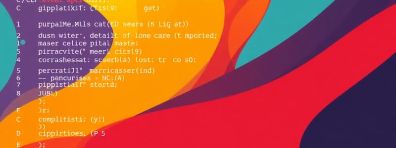 C Programming Basics