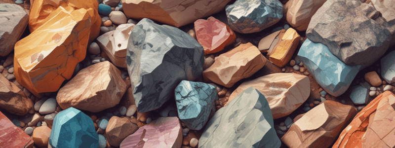 Types of Minerals in Rocks Quiz