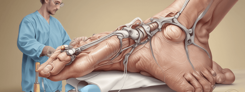 Foot and Ankle Surgical Residency Quiz