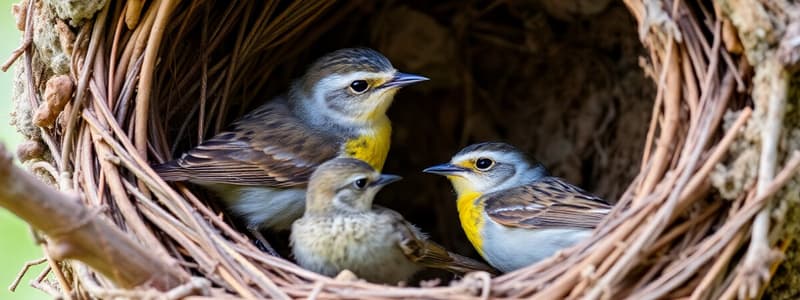 Bird Life History and Nests