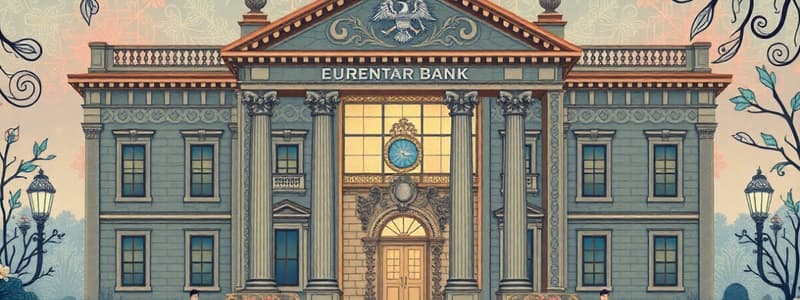 Banco Central Europeo: Política Monetaria