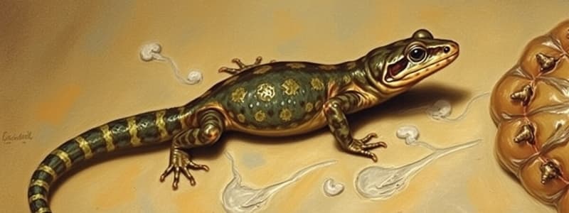 Salamander Classification Flashcards