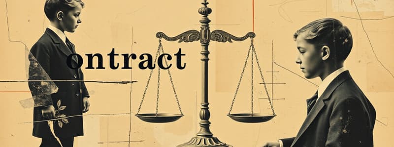 Contract Law: Capacity to Contract Overview