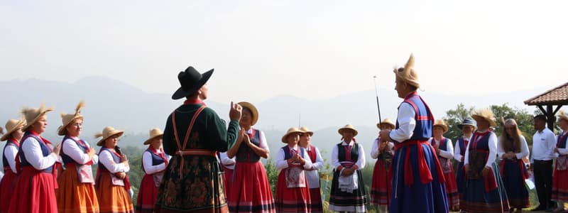 Folk Culture and Its Historical Roots