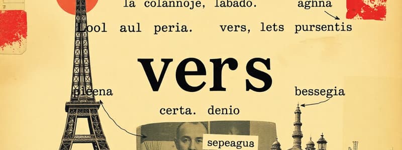 Estructura y Conjugación de Verbos en Español