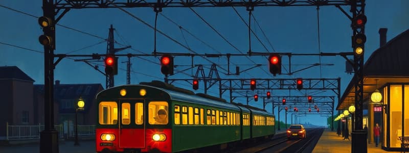 Signalling in 25 KV AC Electrified Areas