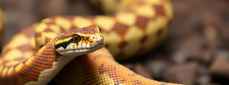 Scaly Beasts: Venomous Snakes