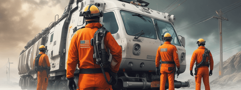 Emergency Response Scenarios for Engineers