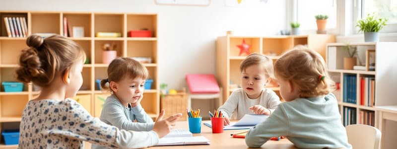 Bildungsauftrag in der Kindertageseinrichtung