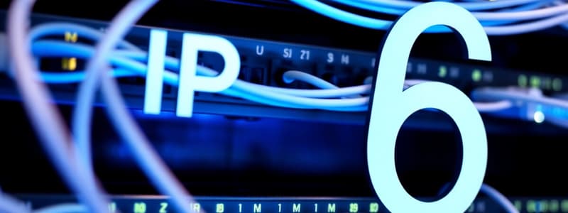 Cours INF4032 : Réseaux Informatiques - IPv6