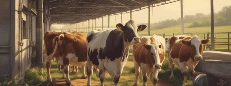 Dairy Production: Life Cycle of a Replacement Heifer