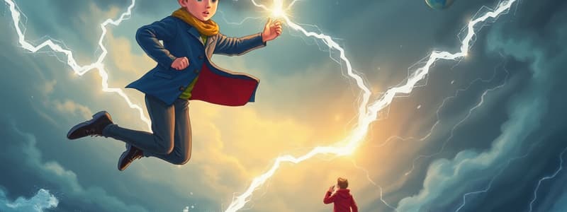 The Invisible Boy and the Storm Adventure