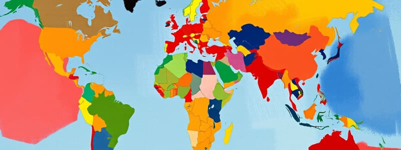 World Countries and Their Capitals Quiz