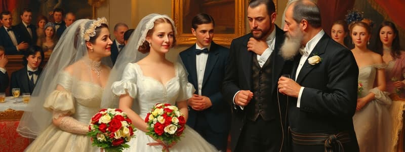 Russian Weddings and Chekhov's Proposal