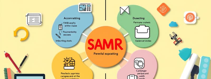 Modelo Pedagógico SAMR y Herramientas Educativas