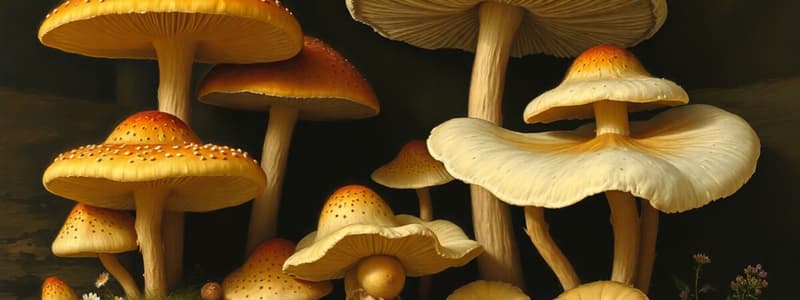 Overview of Fungi and Mycology