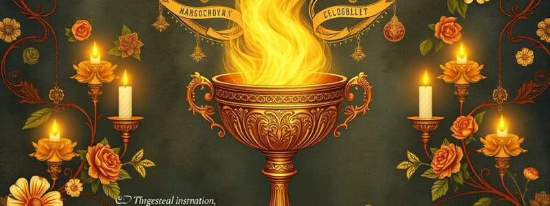 Golden Goblet Chapters 1-8 Study Guide