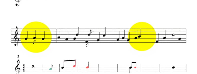 Musical Cadences in Music Theory