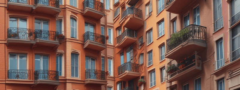 Fill in the Blank Co-ownership in French Apartment Buildings