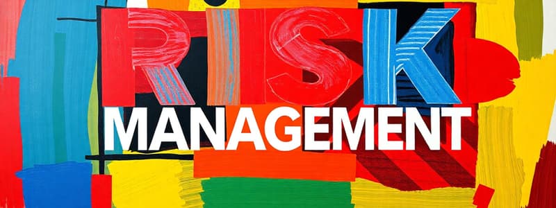 Risk Management and Analysis Techniques