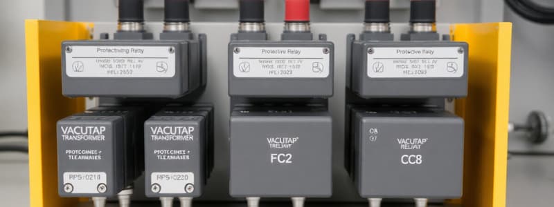 Electrical Relay Safety and Specifications