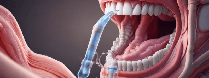 Insertion of an Oropharyngeal Airway