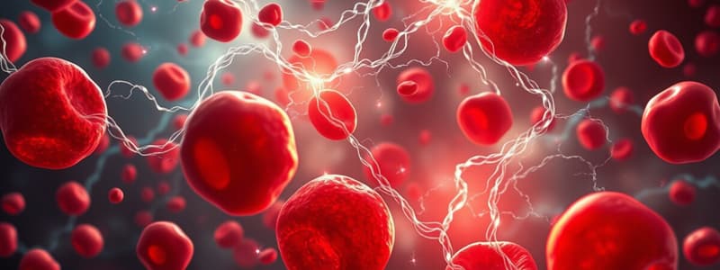 Glucose Metabolism in Red Blood Cells