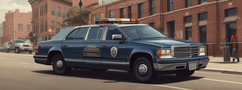 Des Plaines Police Department Policy: Transportation of Prisoners