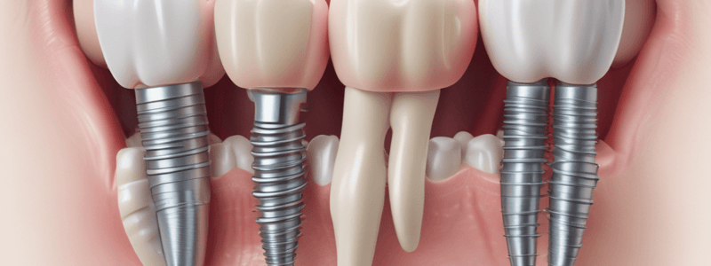 CLINICAL EVALUATION OF IMPLANT PATIENT