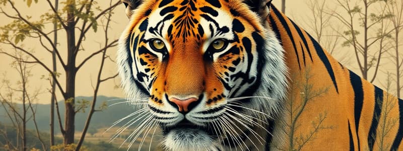 Amur Tiger Conservation Quiz