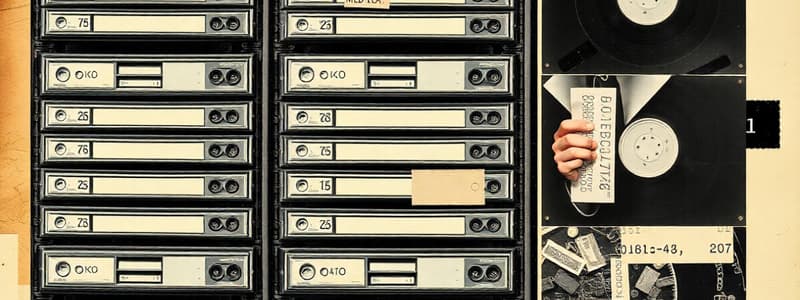 Storage Devices and Magnetic Media