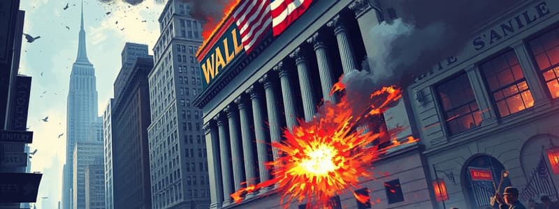 The Wall Street Crash of 1929 Summary