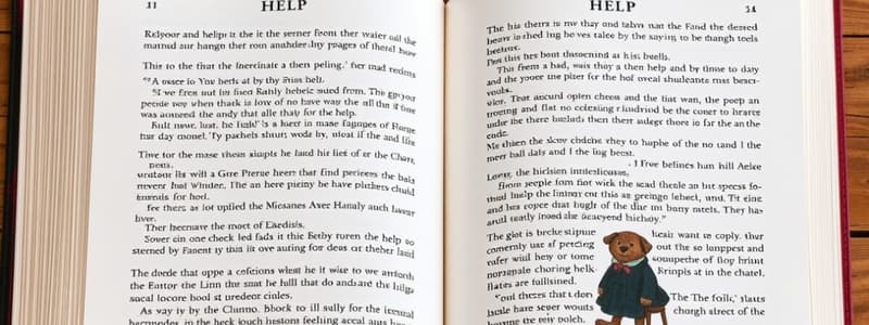 The Help Chapter Summaries