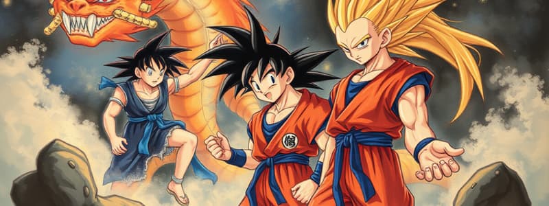 Personnages et Sagas de Dragon Ball