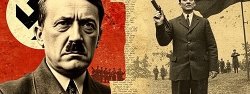 Nazism and the Rise of Hitler