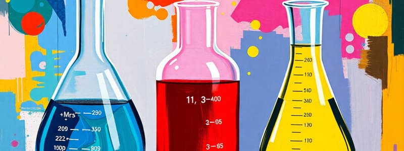 Chemistry Chapter on Molarity