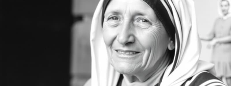 Early Life of Mother Teresa