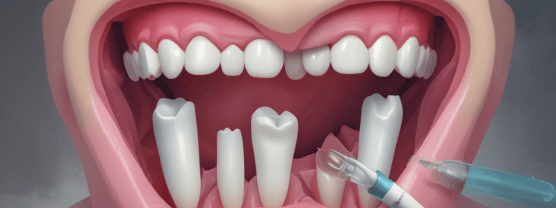 Dental Pulp Irritants and Infection