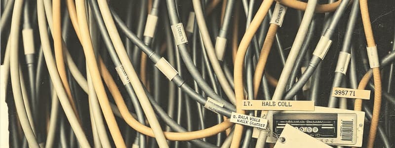 Cable Organization Strategies