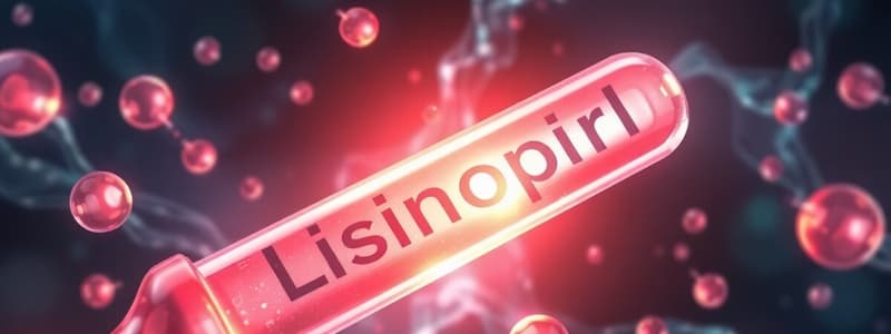 Lisinopril: ACE Inhibitor